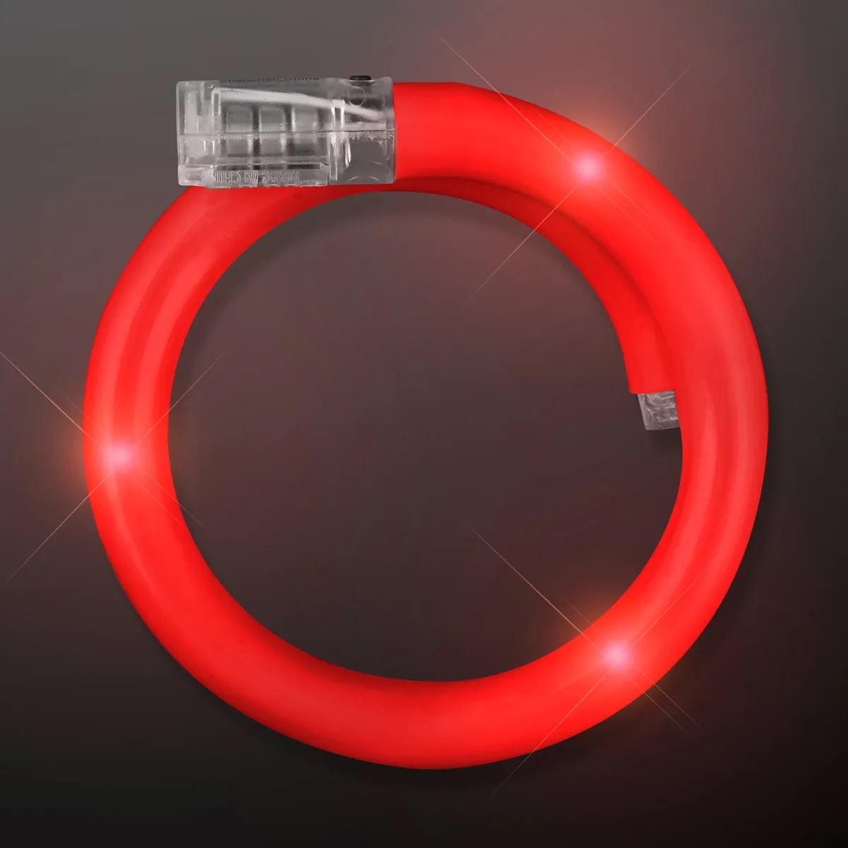 LED Light Up Flash Tube Bracelets - Single Colors 15