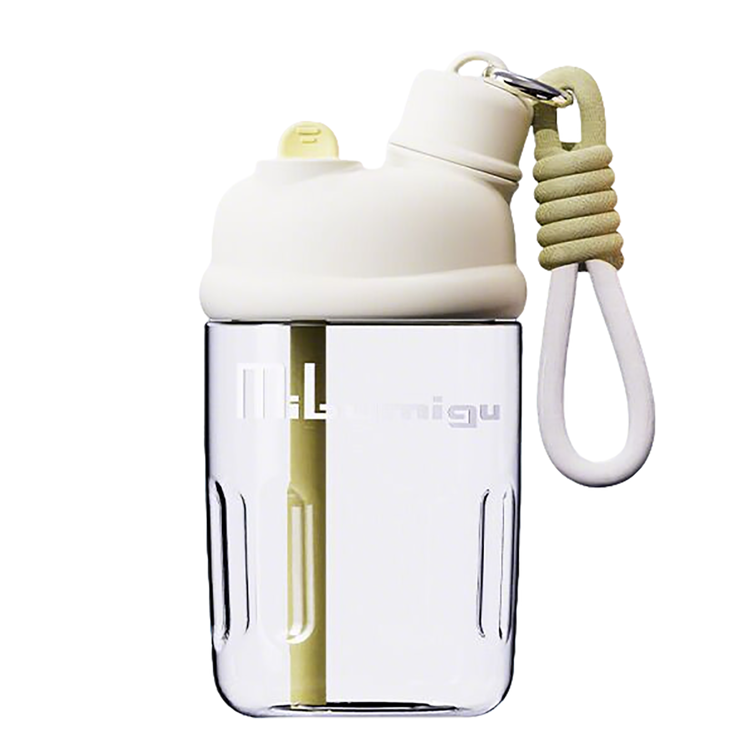 22oz Straw Handle Double Drink Carrying Cup 3