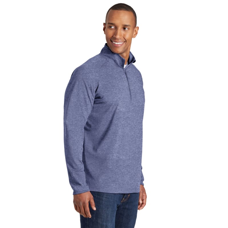 Sport-Tek Tall Sport-Wick Stretch 1/4-Zip Pullover. 6