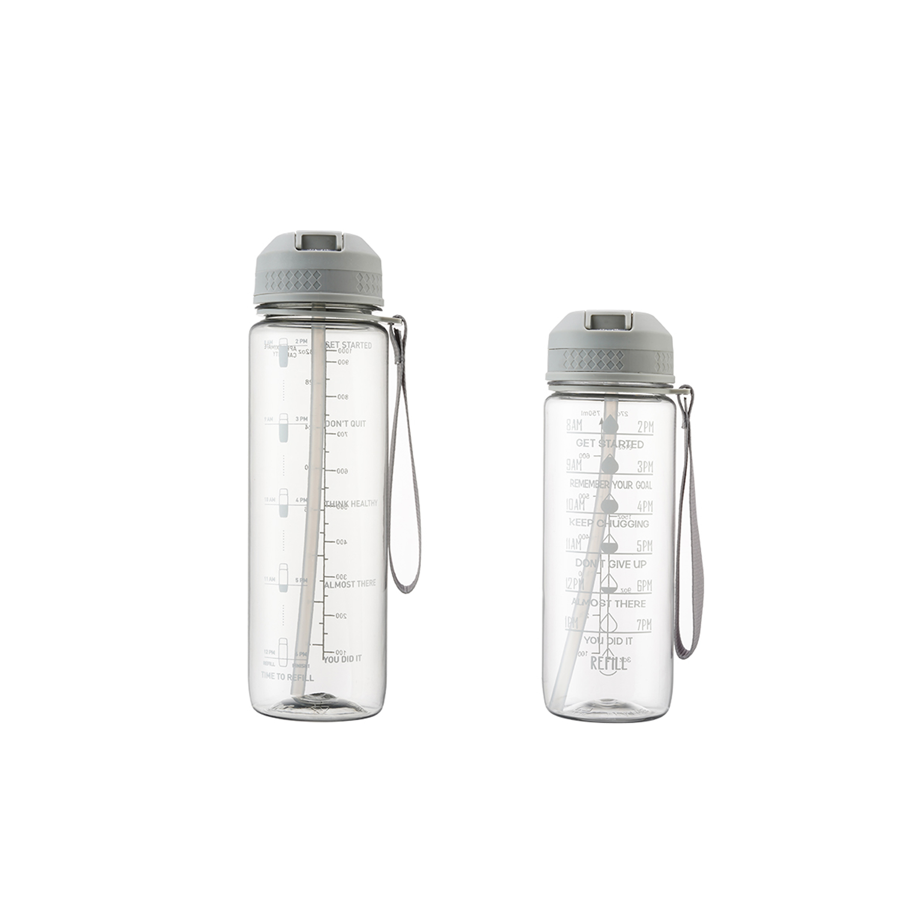 32 oz 24 ozBuilt-in Straw Water Bottle 7