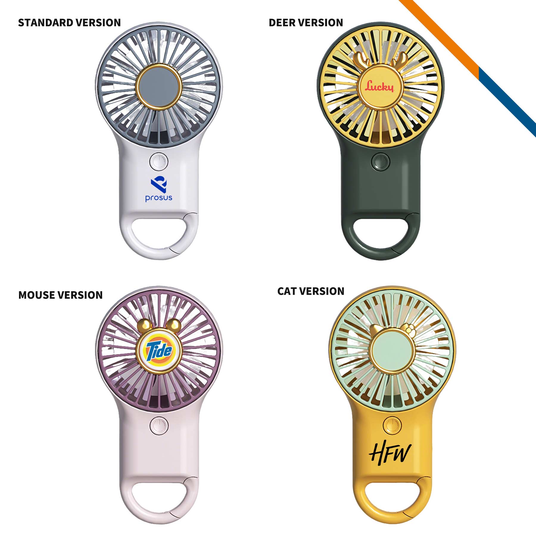 Sears Carabiner Handheld Fan 10