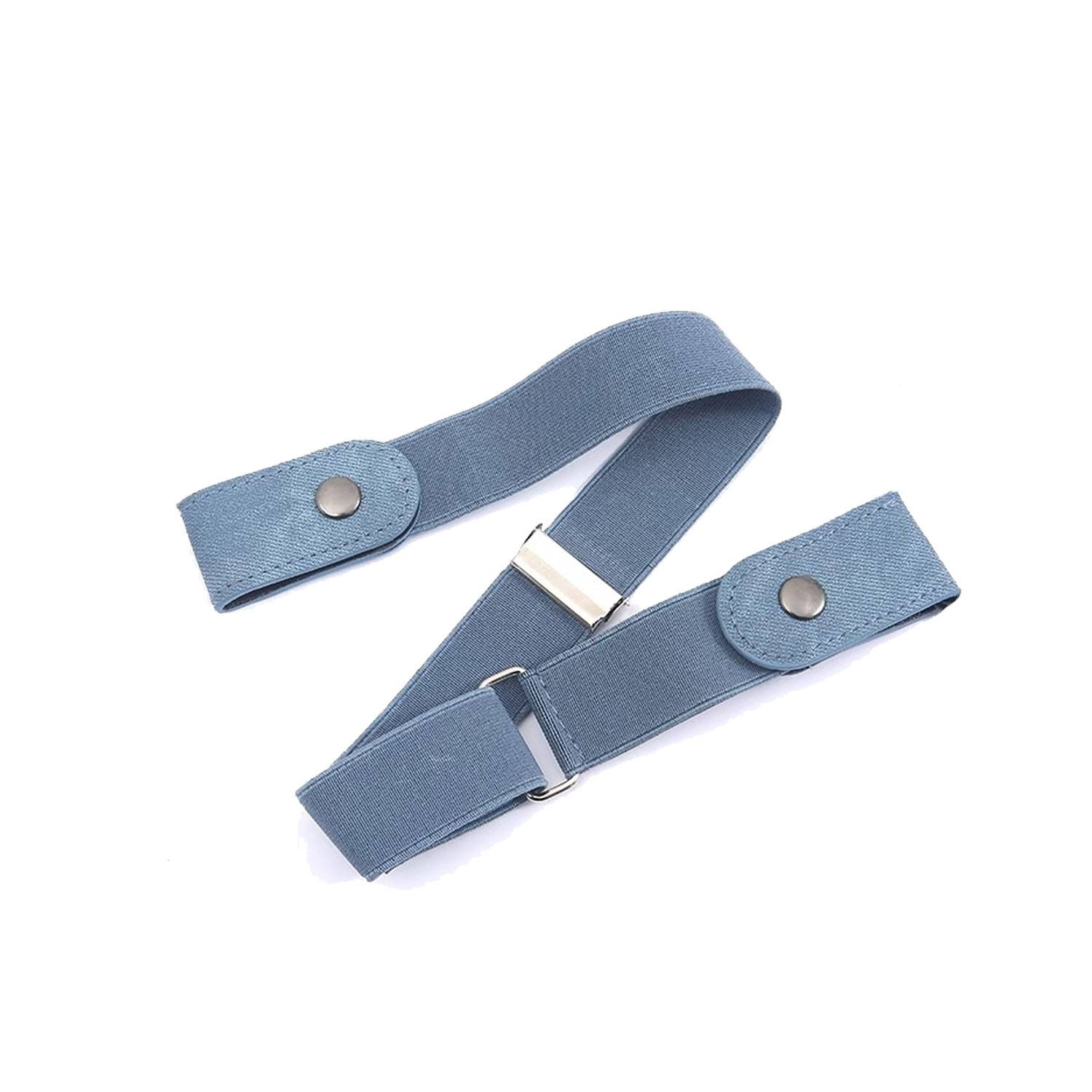 Women Adjustable Invisible PU Leather Belt 2