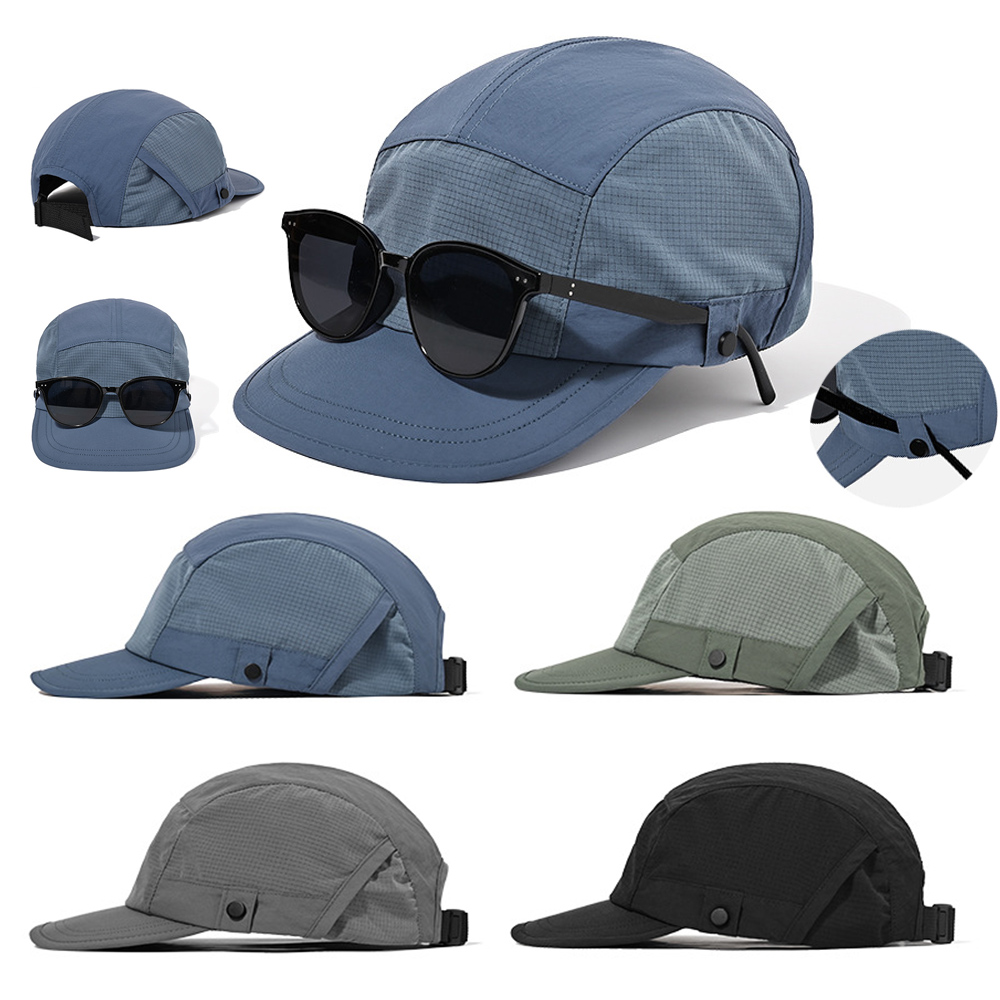 Fast Dry Baseball sport Cap with Sun Glasses holder 2