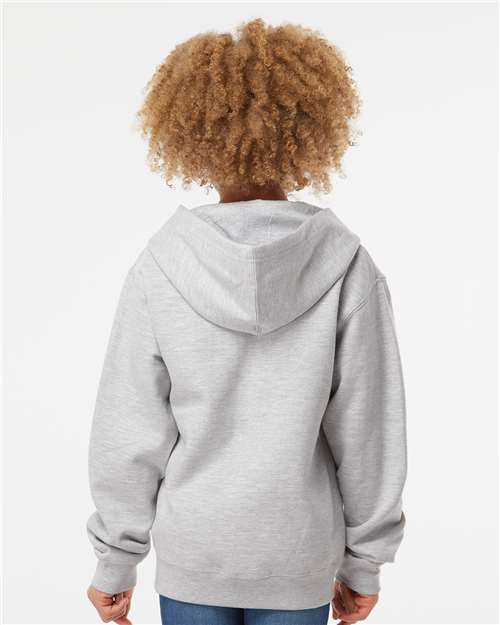 Youth Midweight Full-Zip Hooded Sweatshirt - SS4001YZ 9