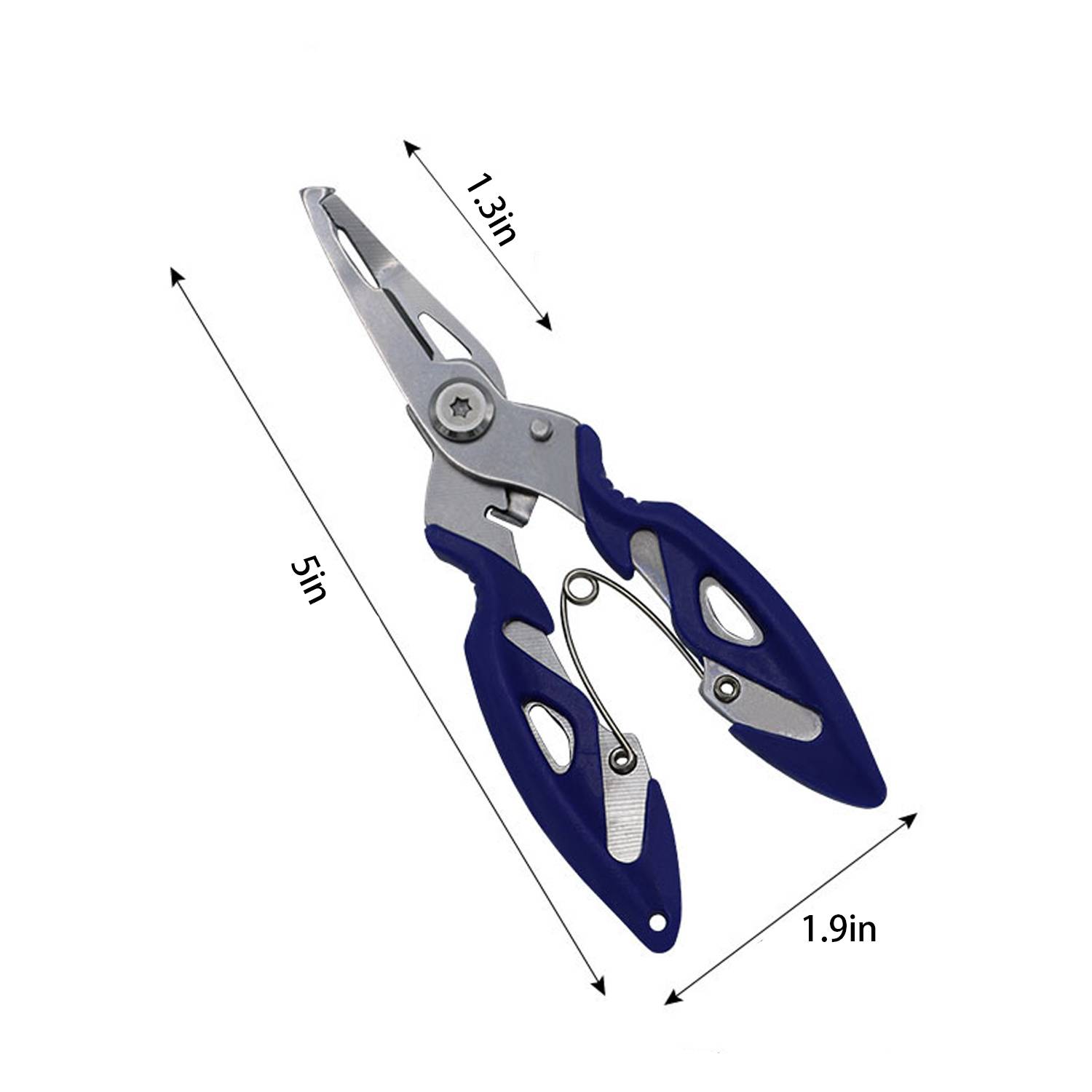 Multi functional stainless steel Fishing Line Cutters Pliers 4