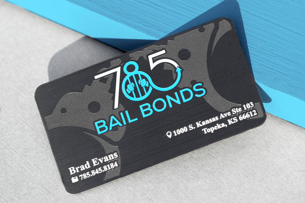 Black Metal Business Cards 61