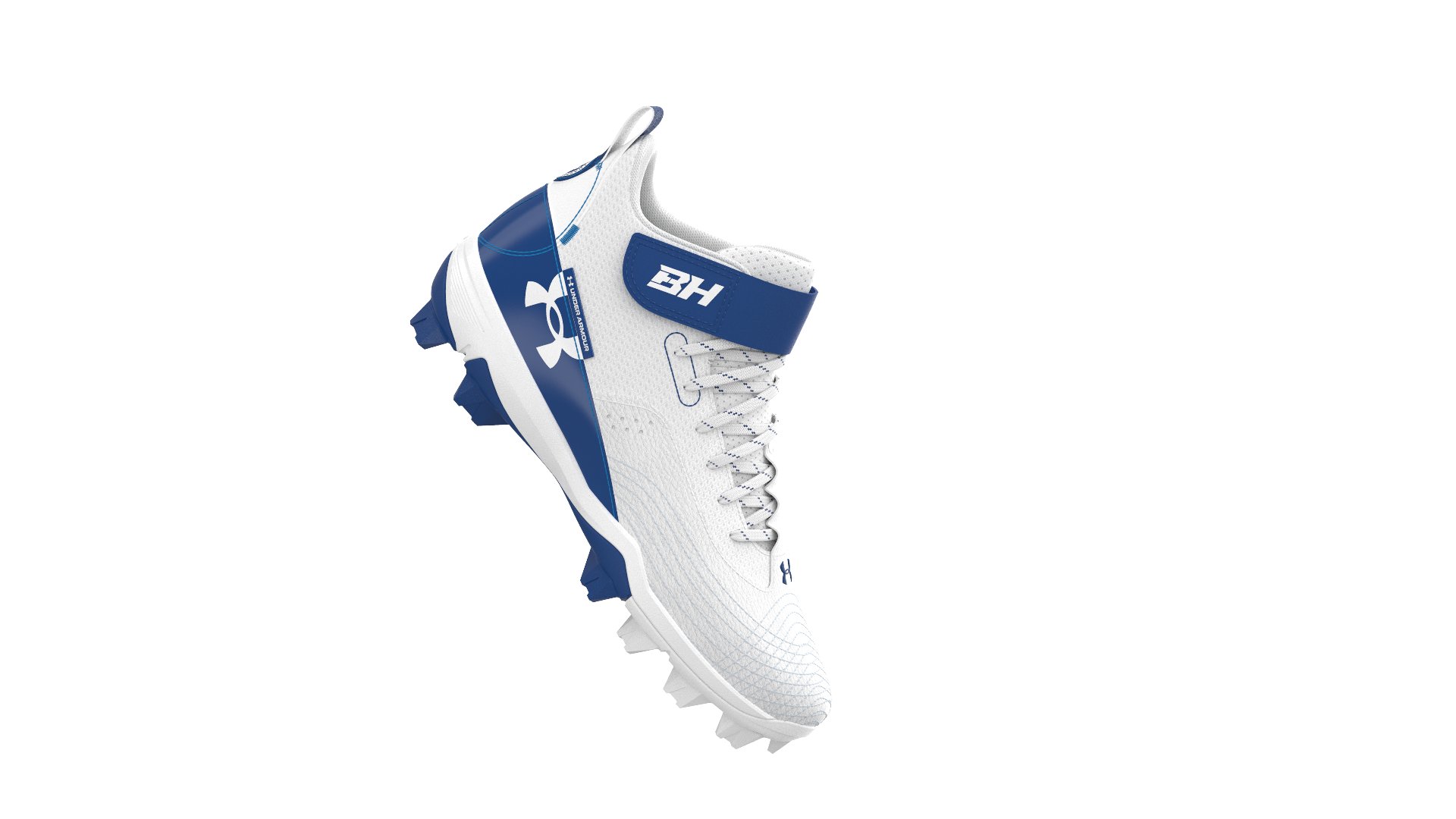 Boys' UA Harper 7 Mid RM Jr. Baseball Cleats 3