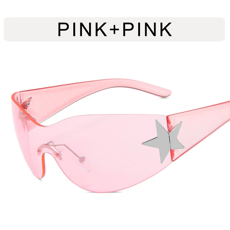 Rimless Pentagram Sunglasses 12