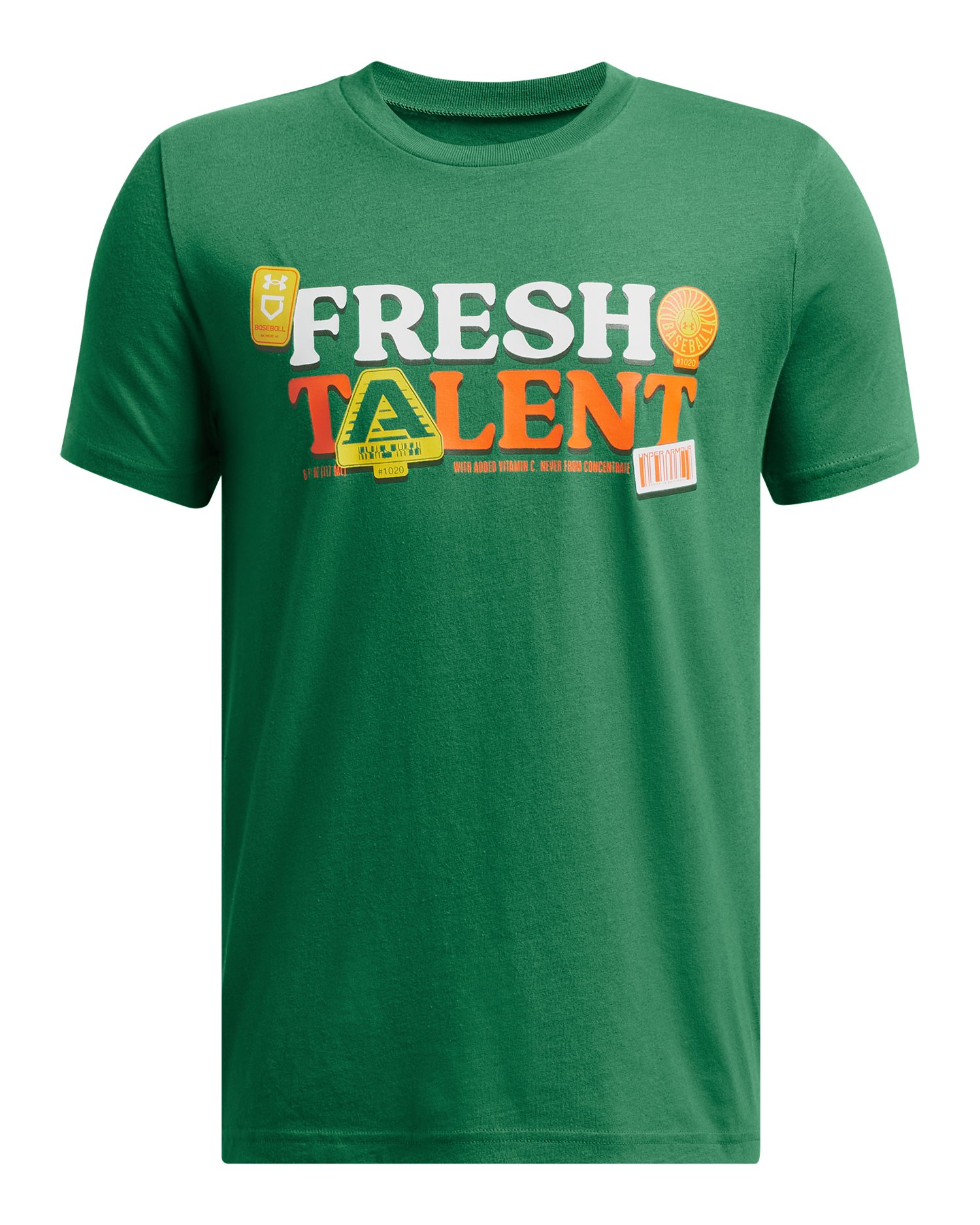 UA BTJ Fresh Talent Boys' Short Sleeve 1