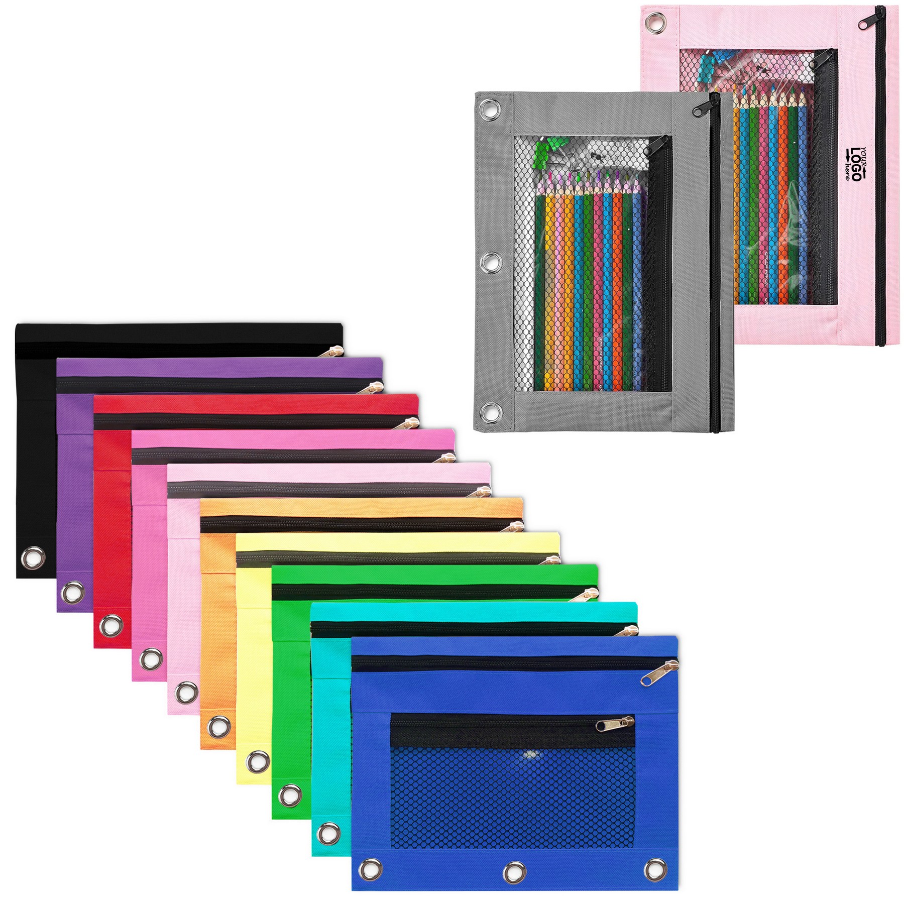 3 Ring Pencil Pouch 1