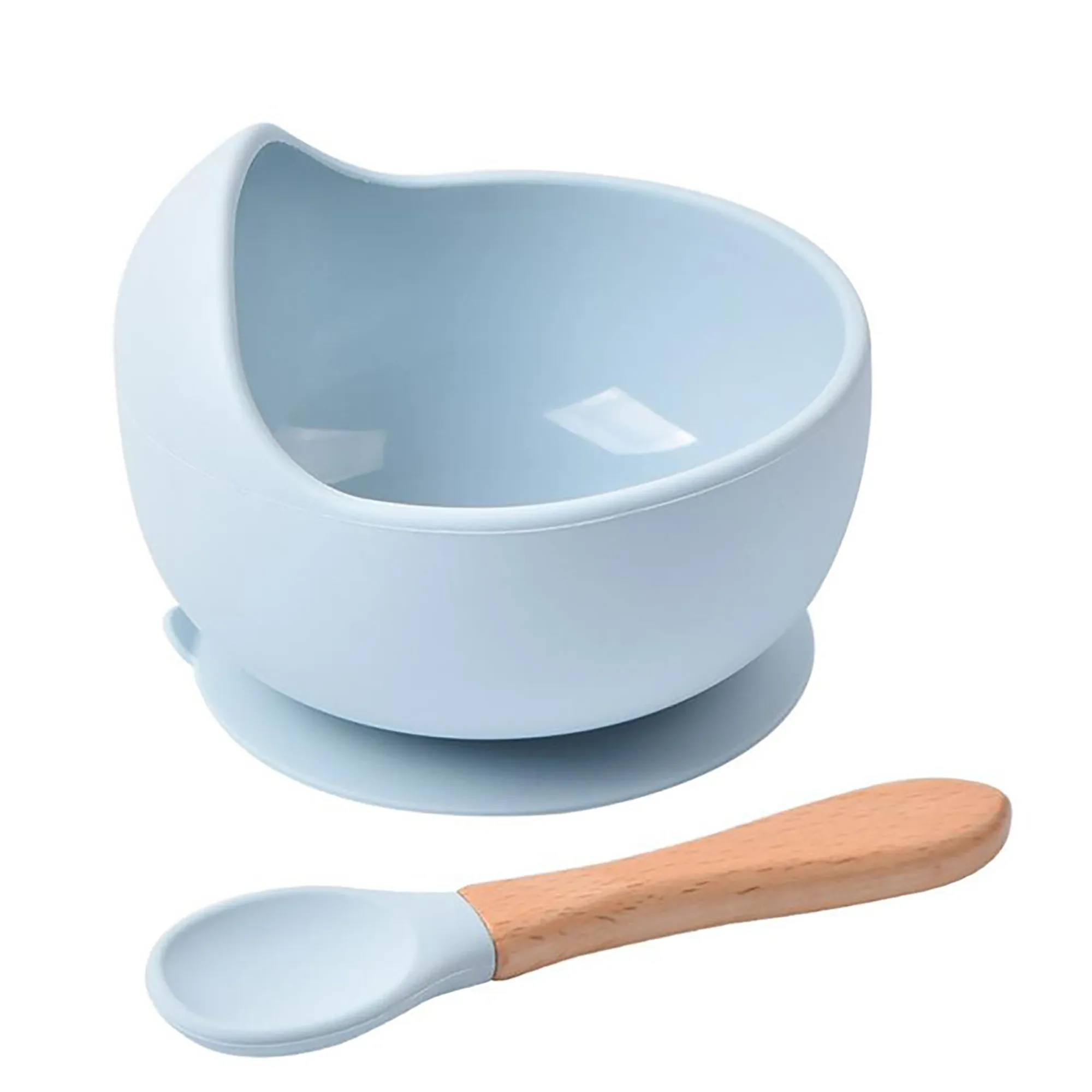 Baby Silicone Bowl And Spoon Set 3