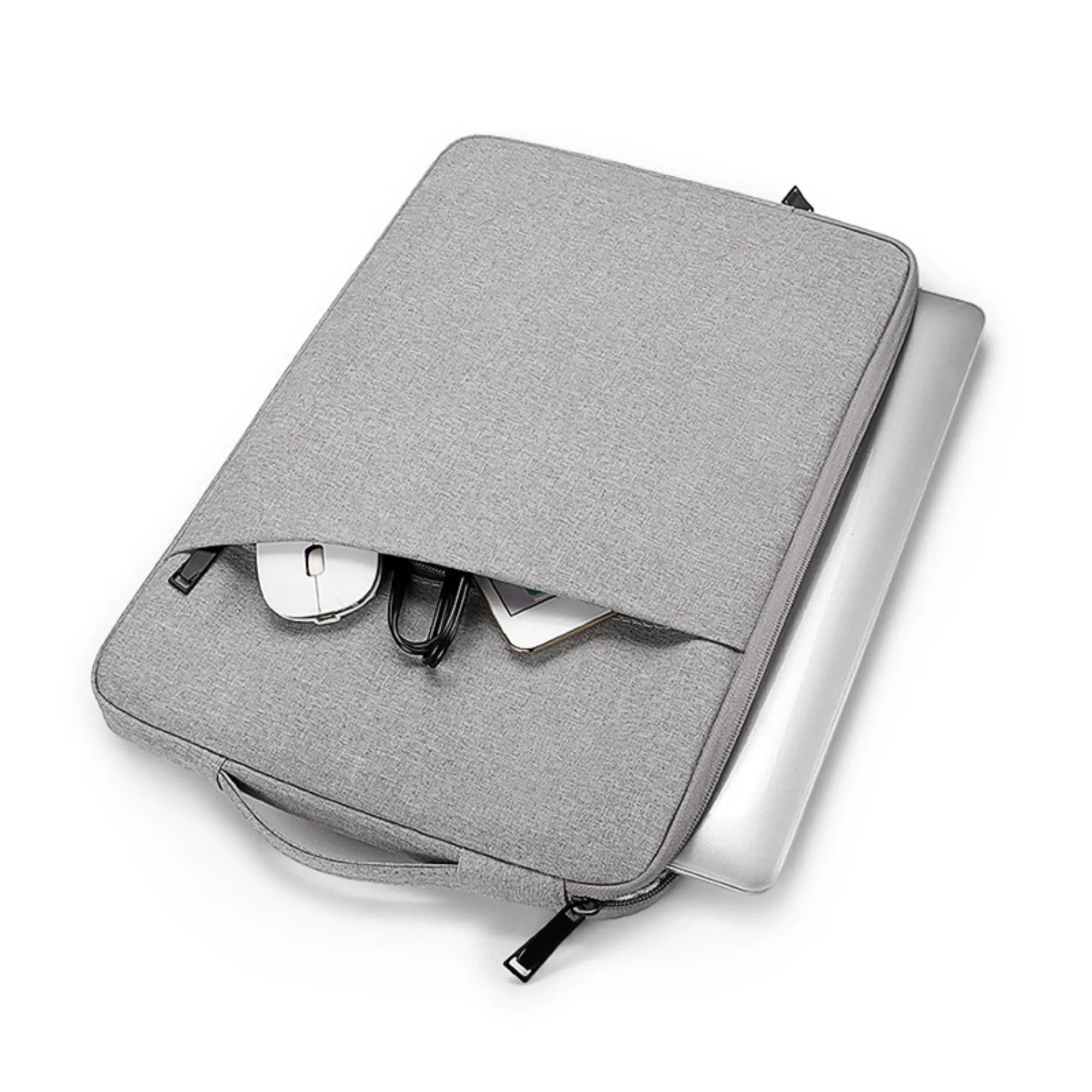 Multi Color Logo Customizable Laptop Sleeve with Pocket 3