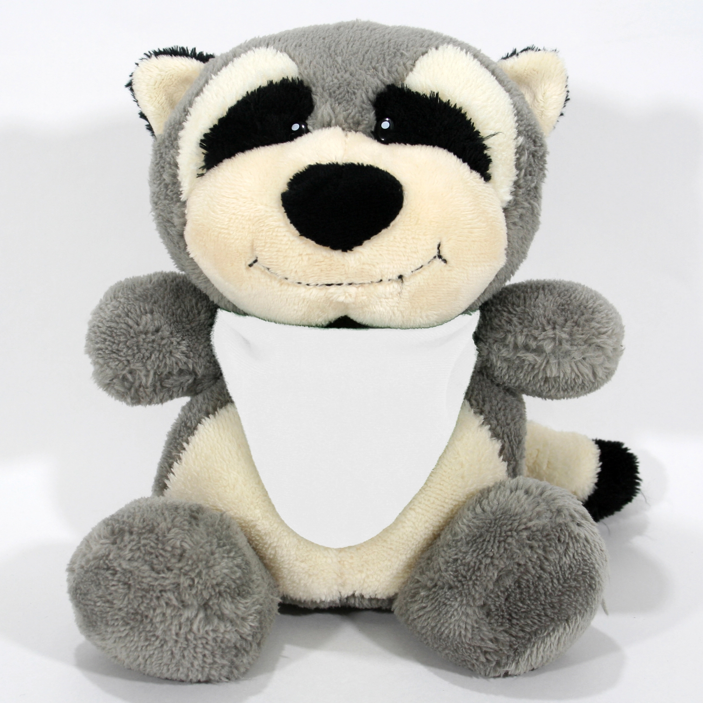 10" Smiling Faces Sitting Raccoon 14