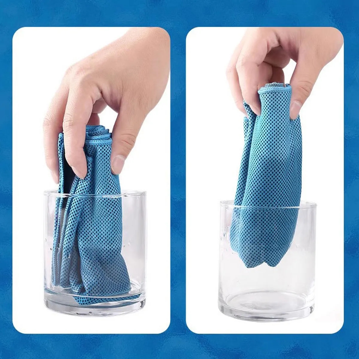 Portable Pocket Quick Dry Absorb Sweat Cooling Towel 7