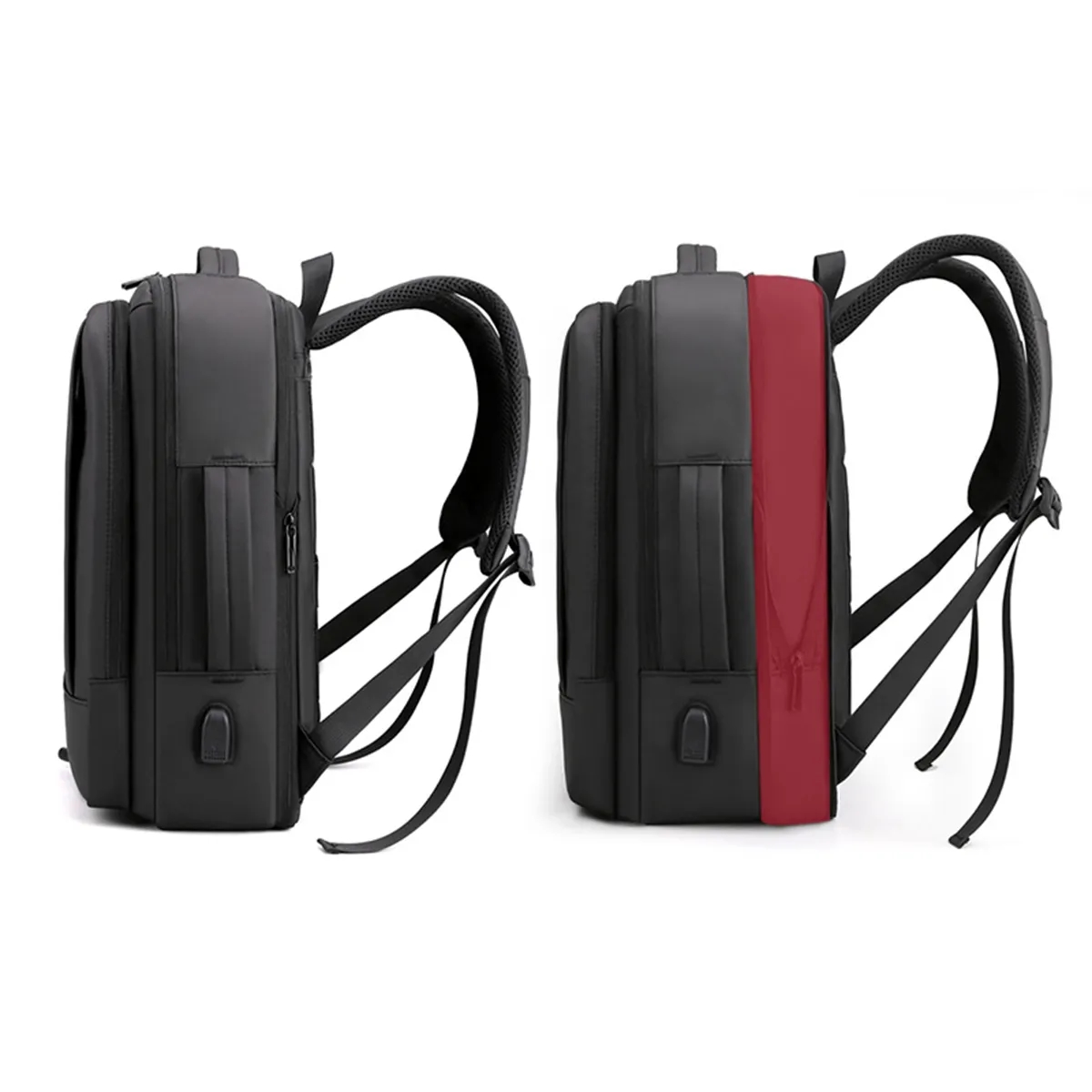 Anti-Theft Laptop Backpack with USB Port School Bag 3
