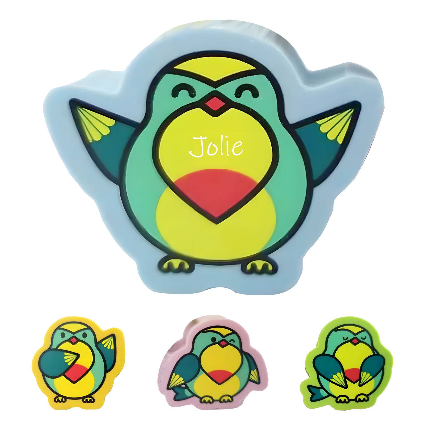 Penguin Shaped Eraser 2