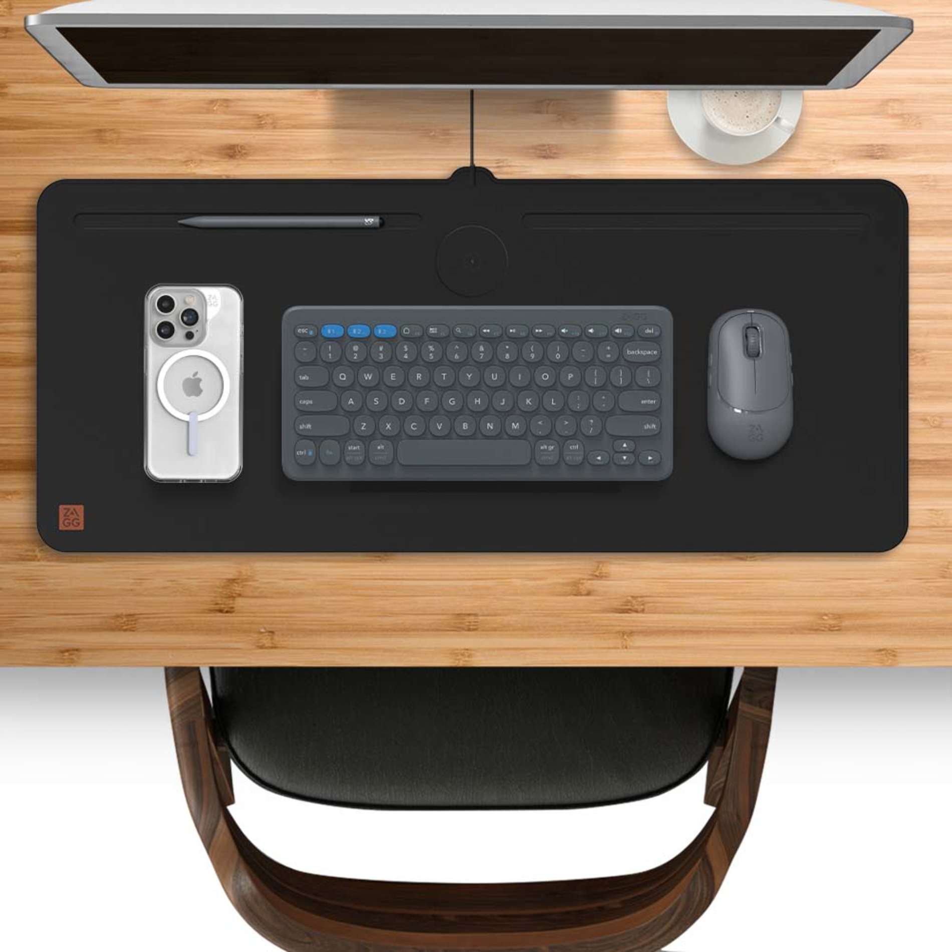 Zagg Desk Mat with Wireless Charging 92