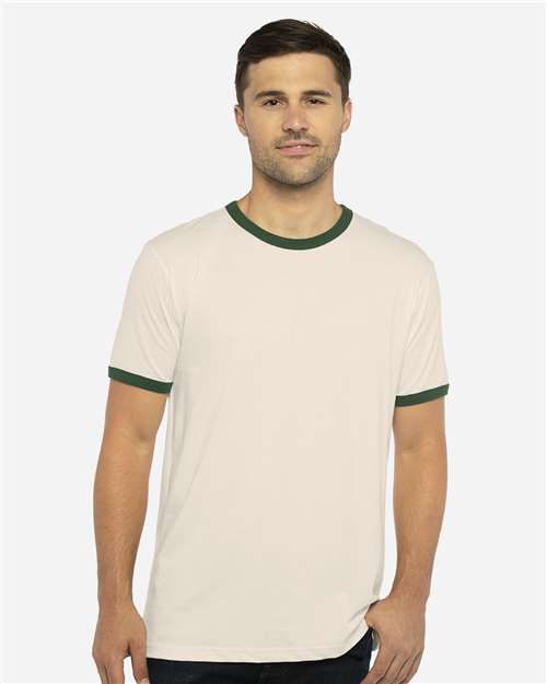 Unisex Cotton Ringer T-Shirt - 3604 41