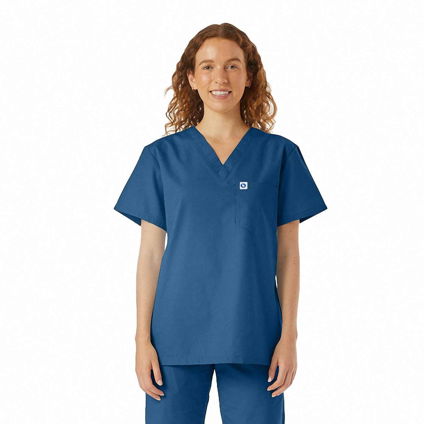 UltraSoft Unisex V-Neck 1-Pocket Scrub Top 17