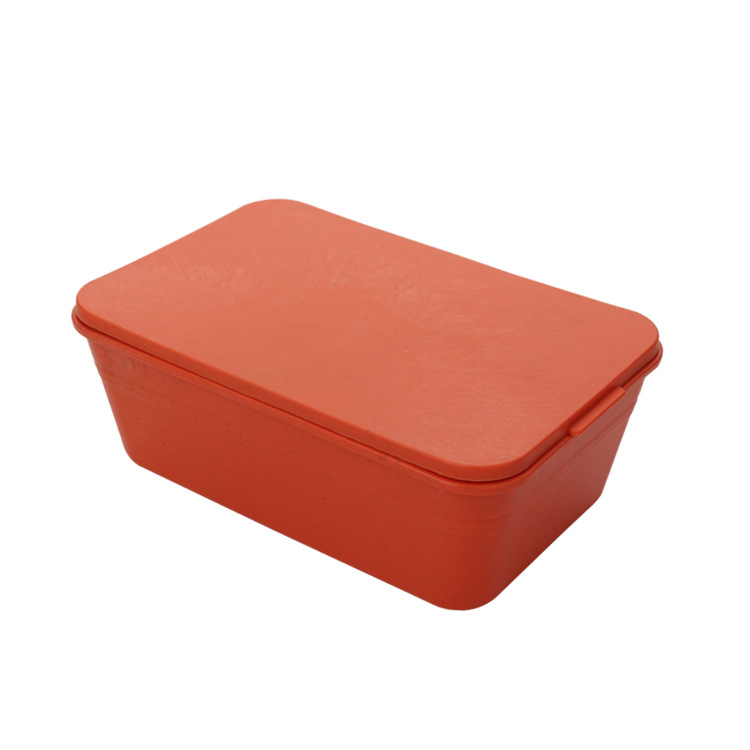 Customized wheat straw lunch box 3