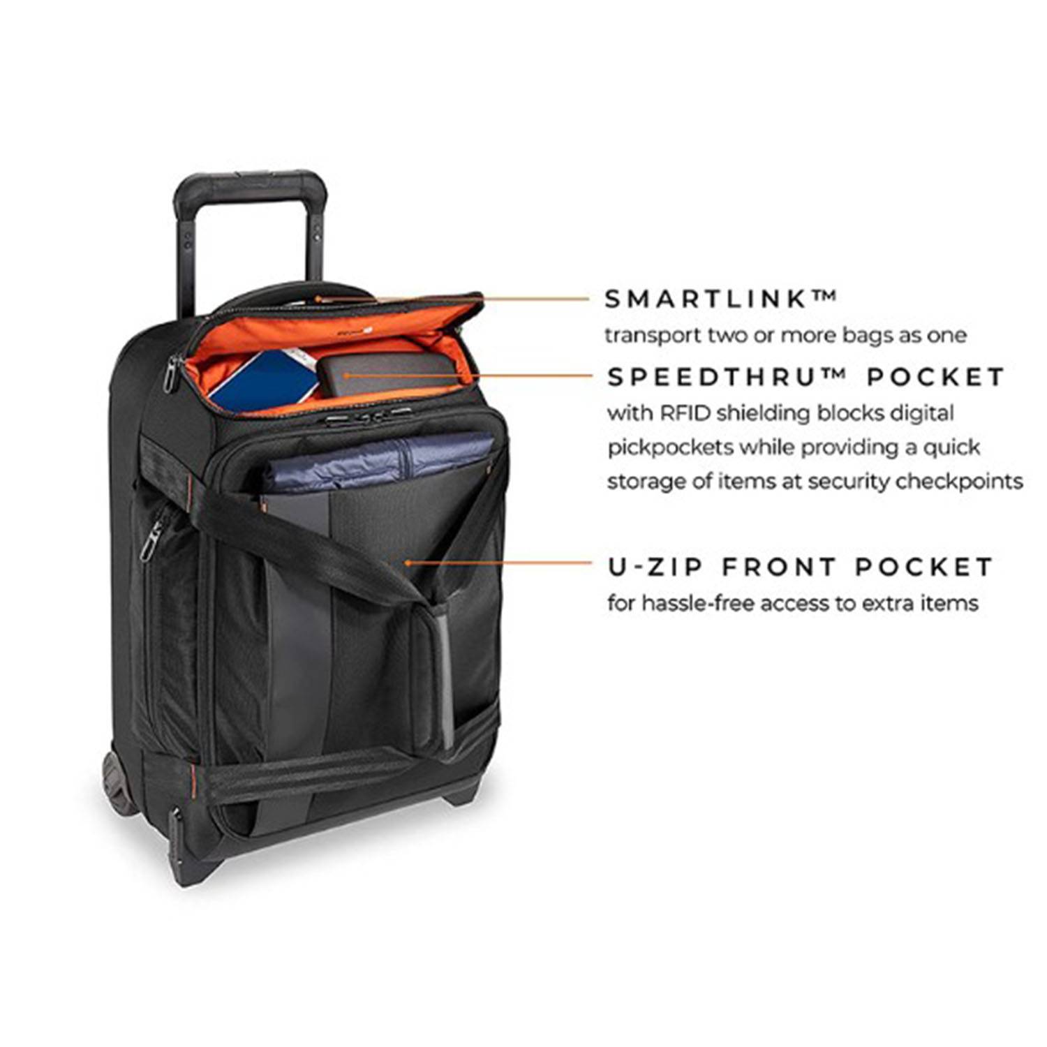 Nylon Travel bag with pull rod 8