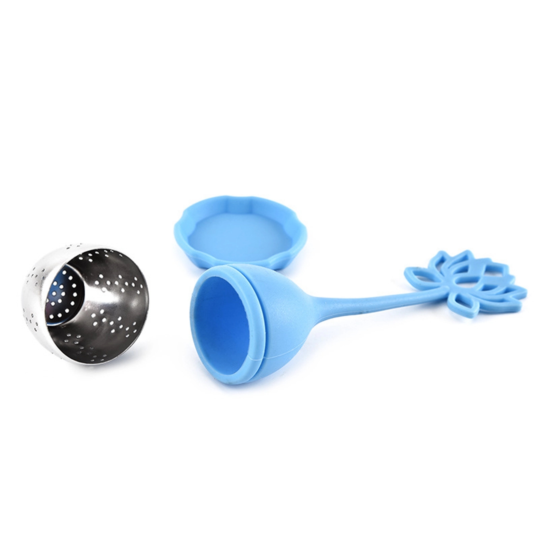 Flower Shape Silicone Tea Infuser 4