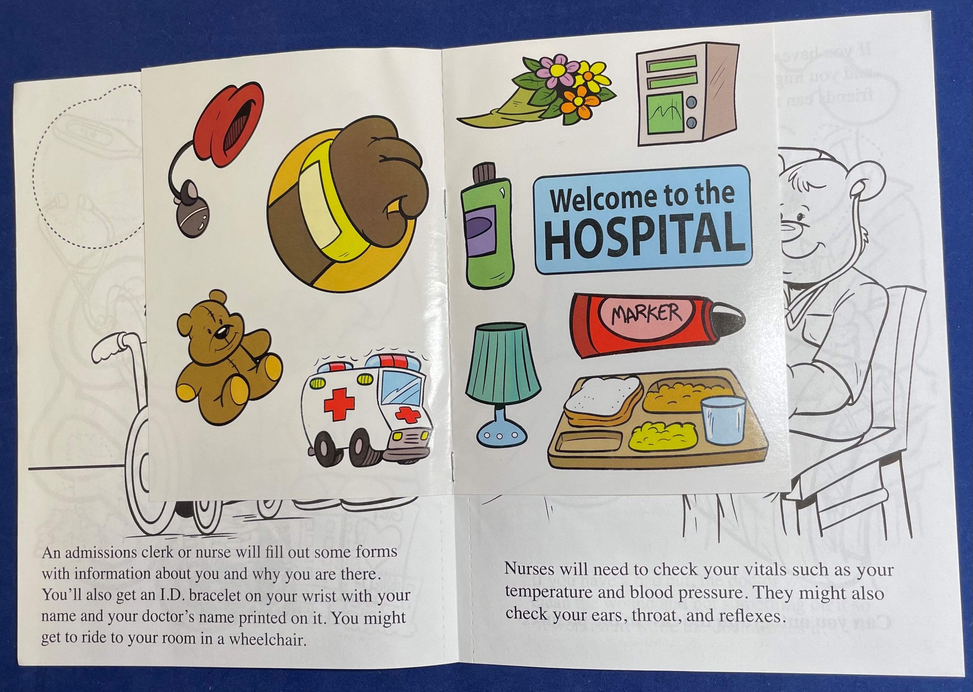 STICKER BOOK SET - A Trip to the Hospital Sticker Book Fun Pack 3