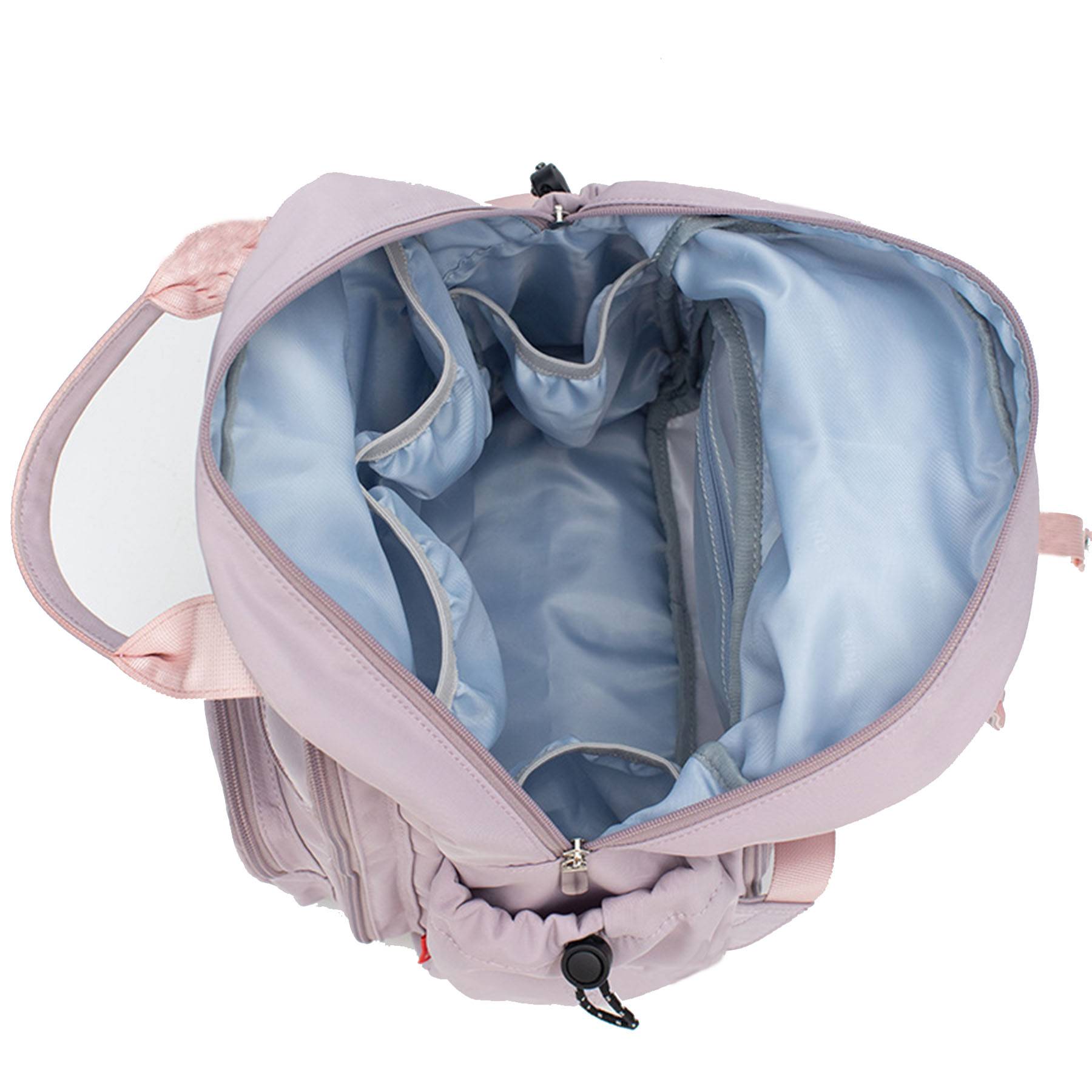 Nylon mommy shoulder diaper bag backpack 7