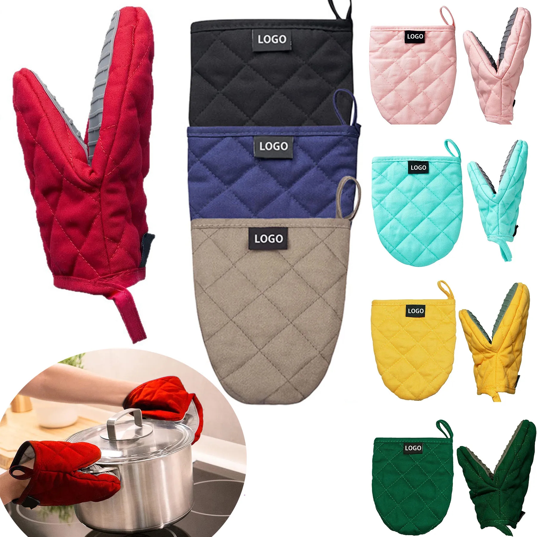 Anti-Scald Cooking Mitt 4