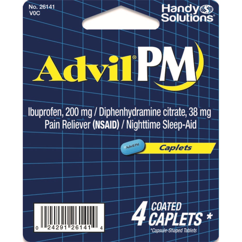 Advil PM Caplets - Ibuprofen Diphenhydramine 2
