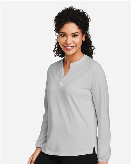 Women's Raleigh Half-Placket Knit Top - DP122W 2