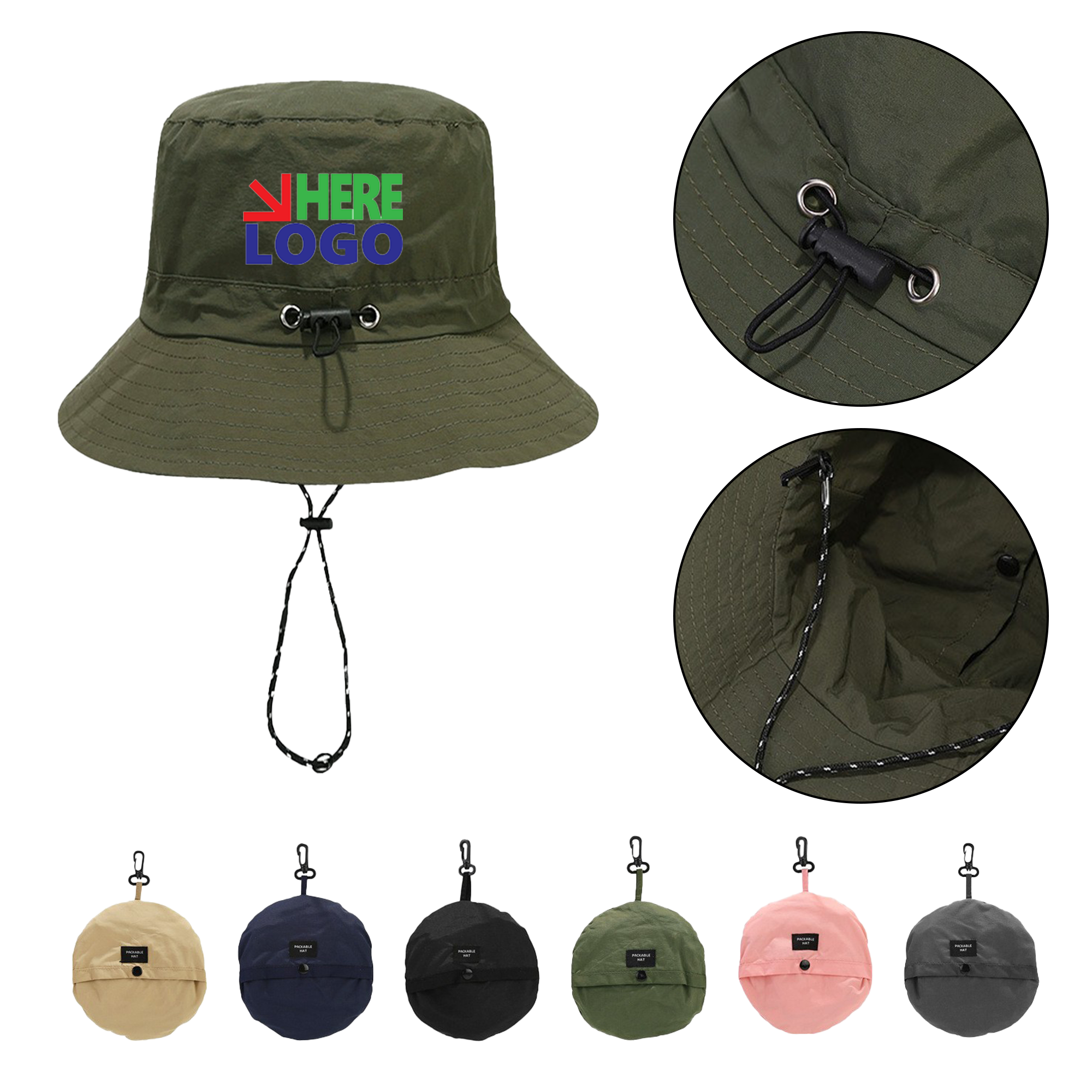 Stowable Waterproof Bucket Hat 1