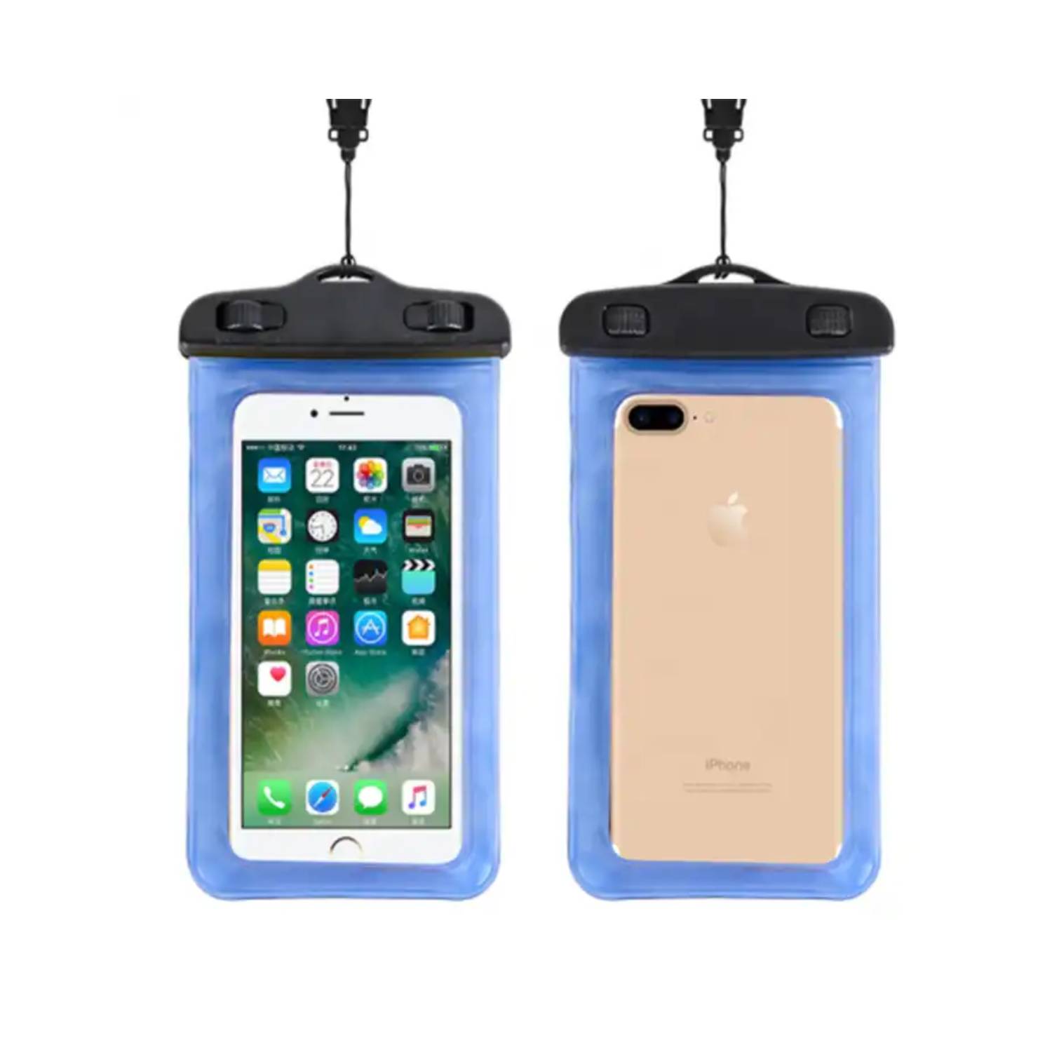 IPX8 Waterproof Floating Mobile Phone PVC Pouch with Lanyard 10
