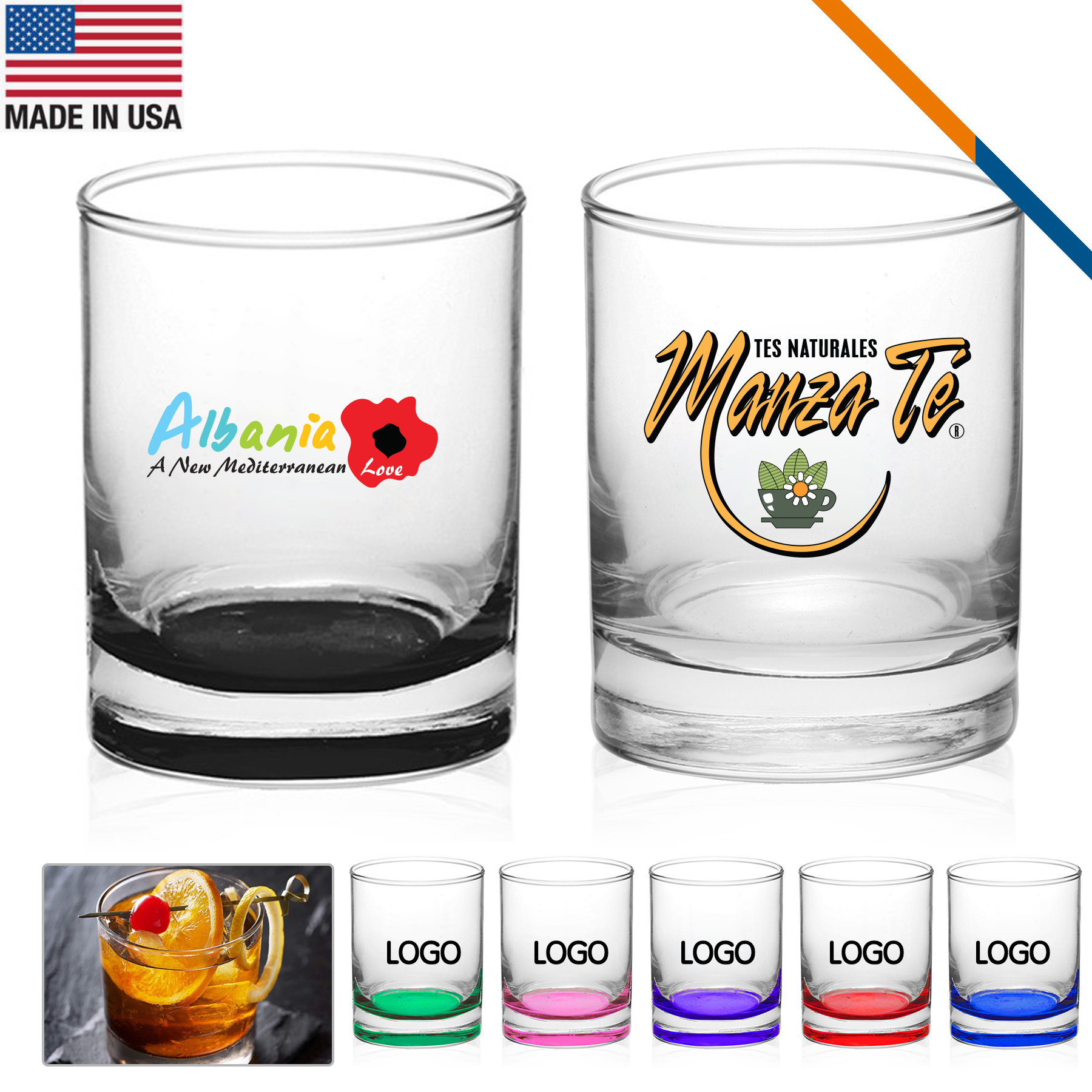 ARC Entero Whiskey Glasses - 14 OZ. 10