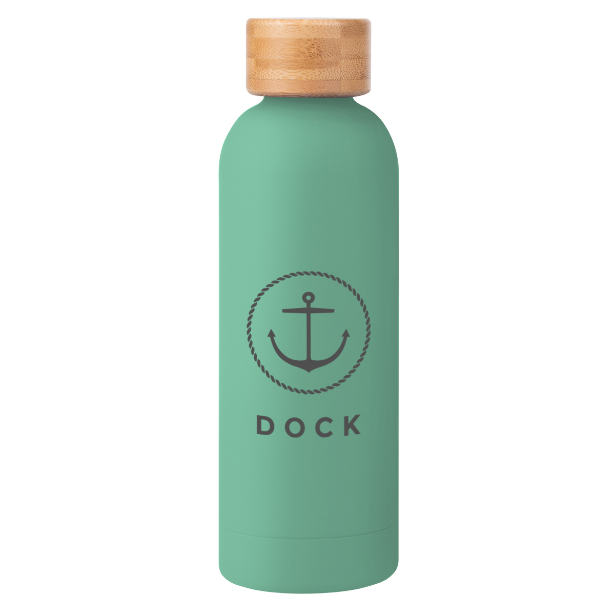 17 Oz. Blair Recycled Stainless Steel Bottle With Bamboo Lid, custom water bottle with logo imprint 26