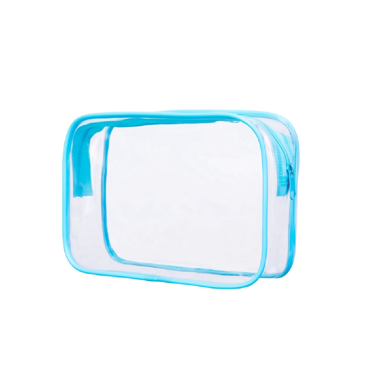Transparent PVC Zipper Cosmetic Bag 5