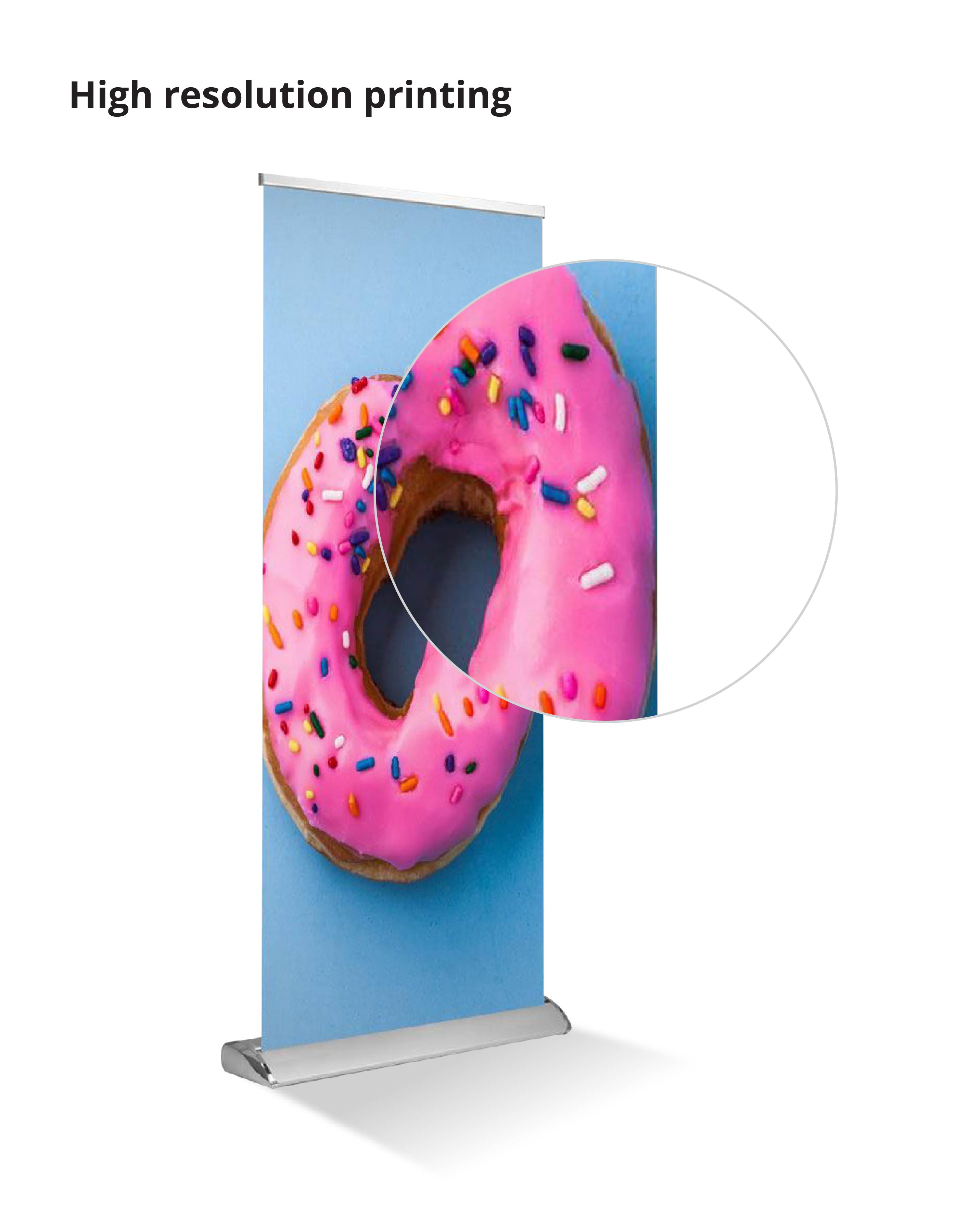 Retractable Banner Deluxe Single Sided (33" x 81") 5