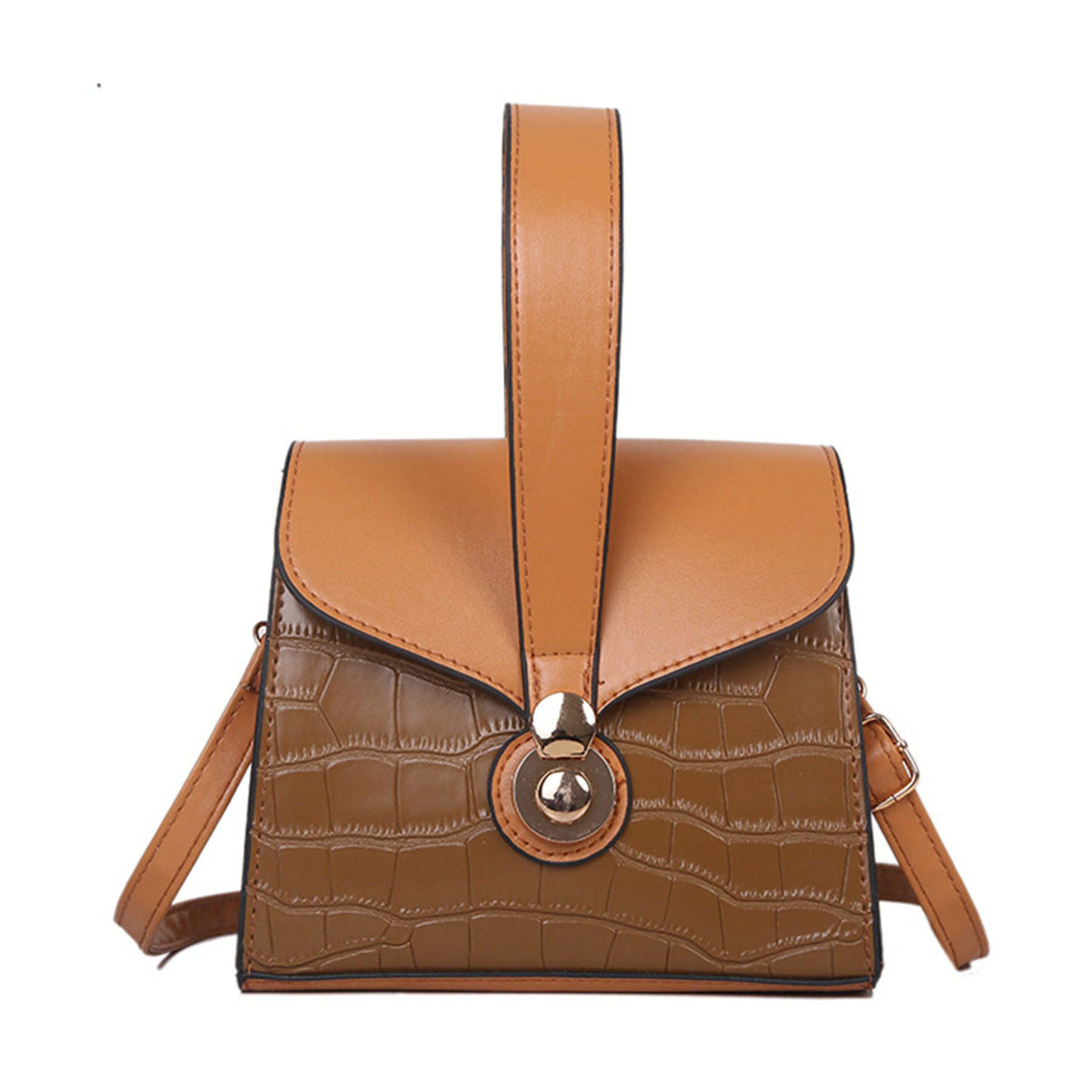 PU Niche design with a shoulder lock clasp cross-body bag 5