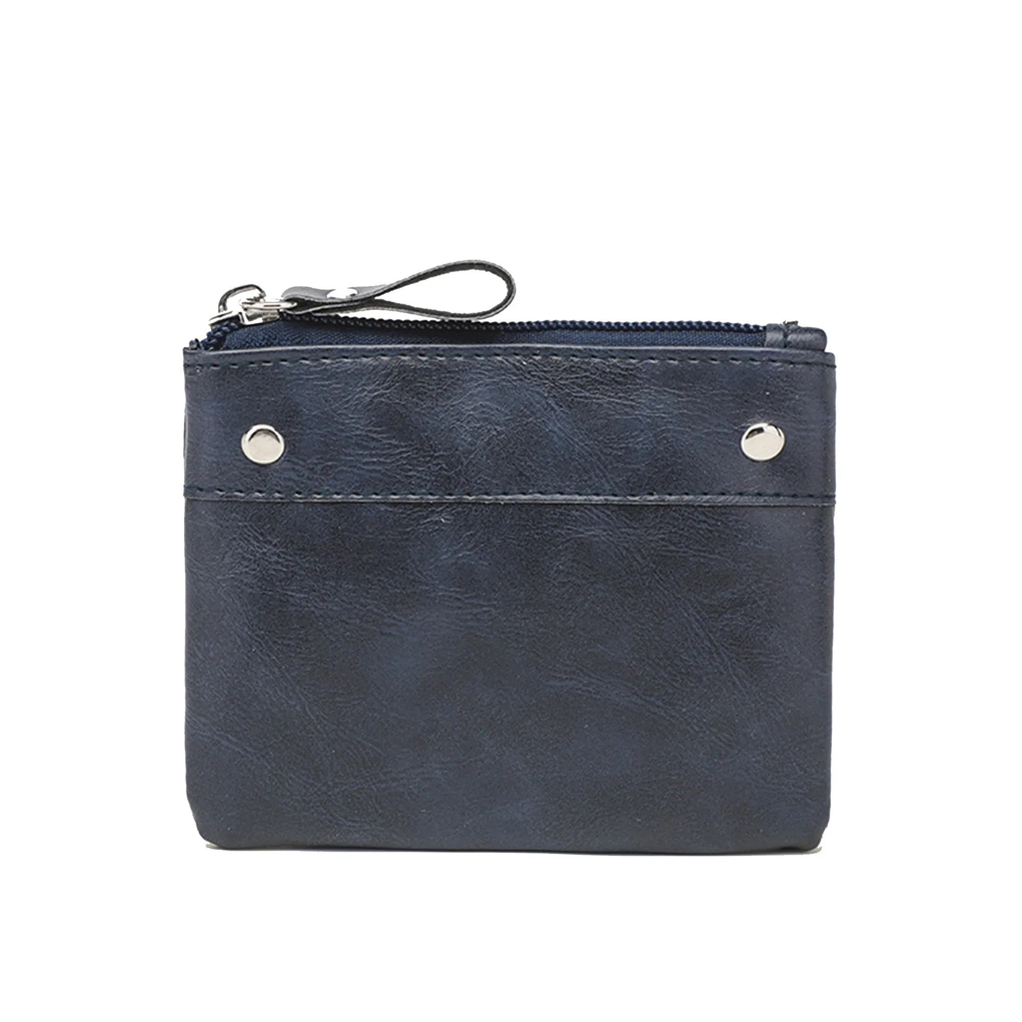 Vintage PU Coin Bag With Zipper 1