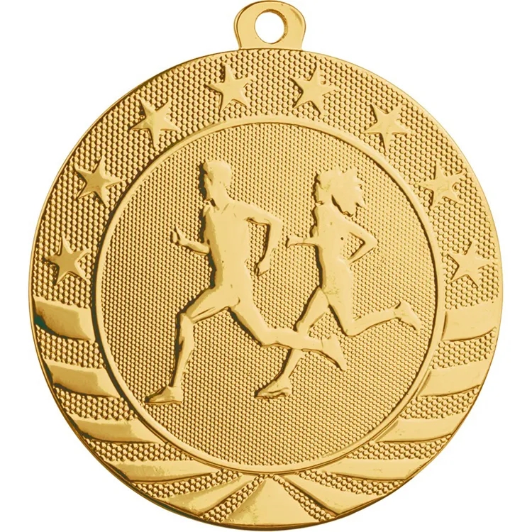 2 3/4" Starbrite Cross Country Medal 2