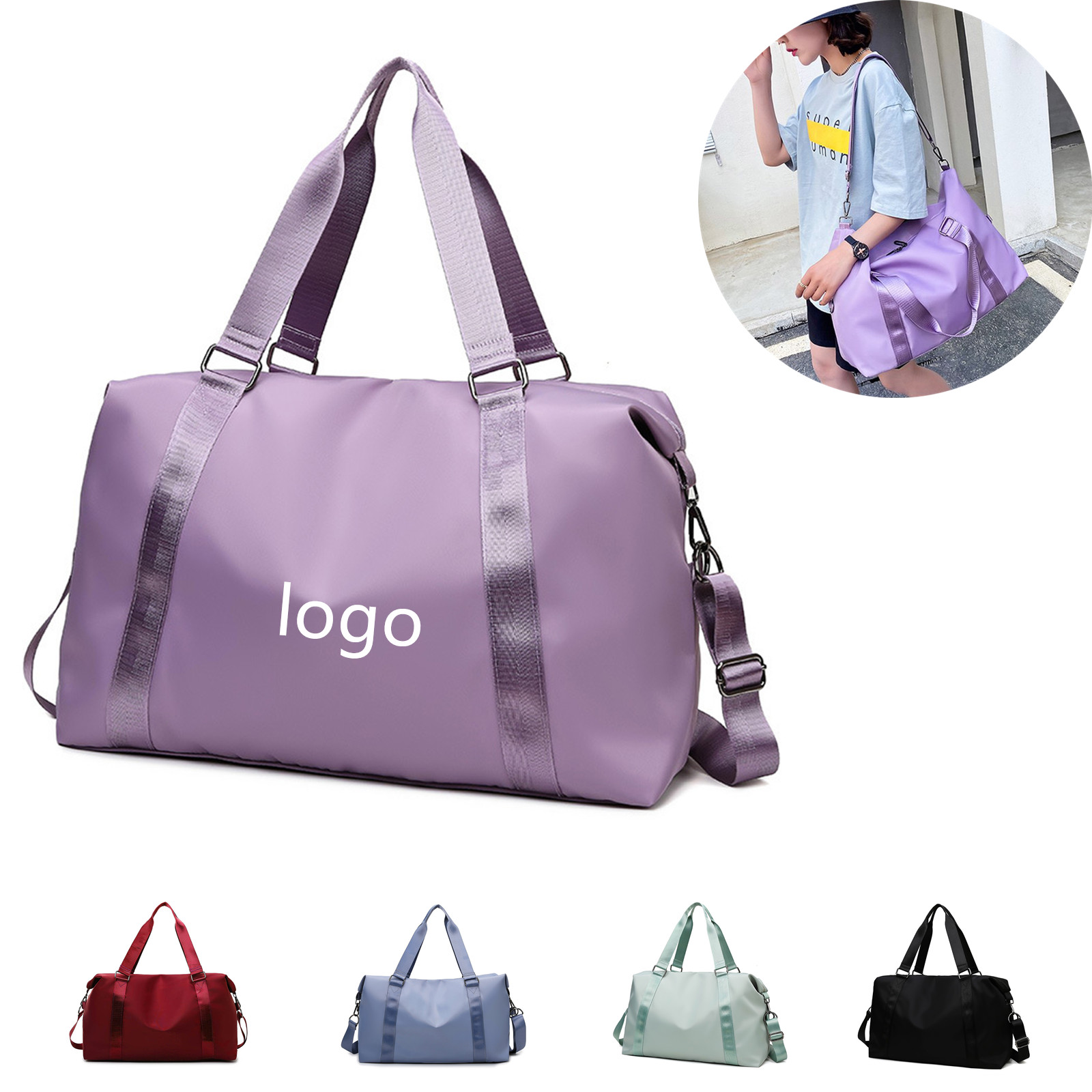 Travel Duffel Sports Tote Gym Bag 2
