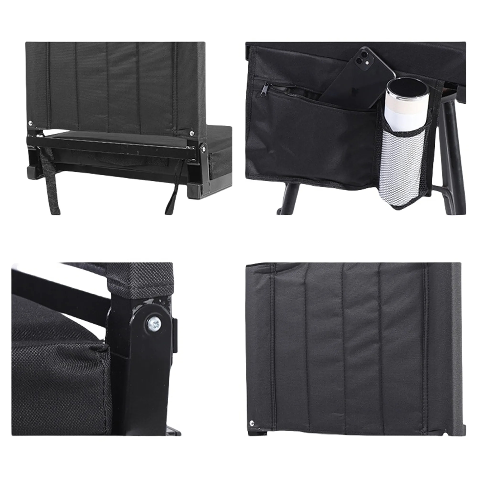 Padded Foldable Bleacher Stadium Seats 8