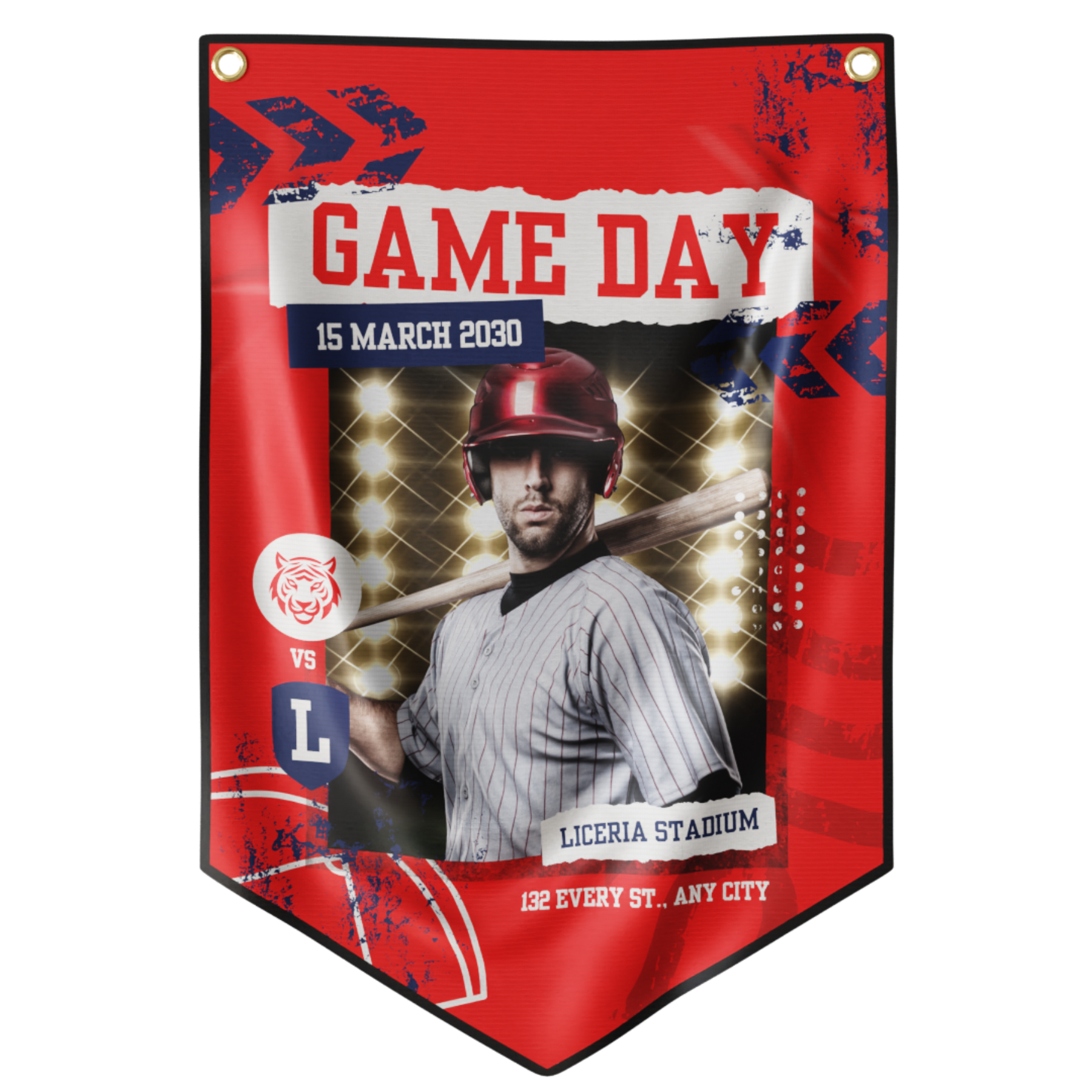 Vinyl 16" x 24" Championship Banner