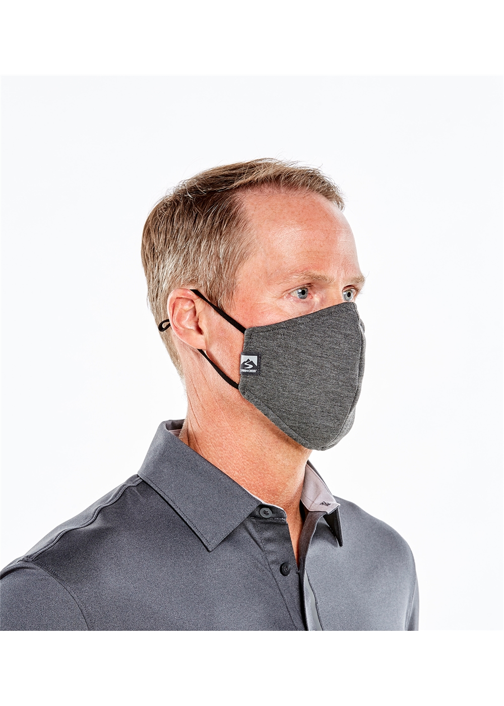 Storm Creek Unisex Protector Double Layer Knit Interlock Face Mask