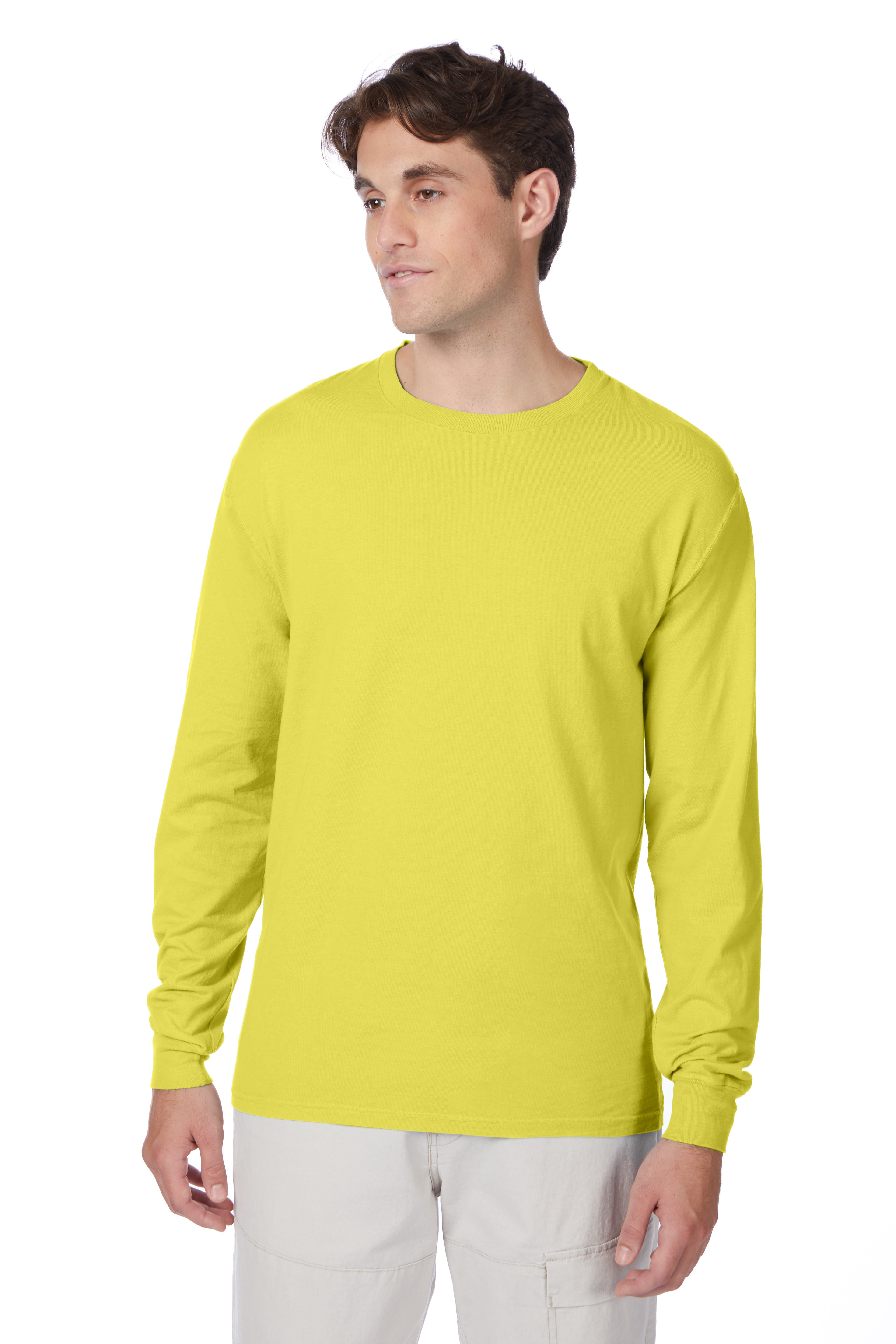 Hanes Beefy-T Long-Sleeve T-Shirt 3