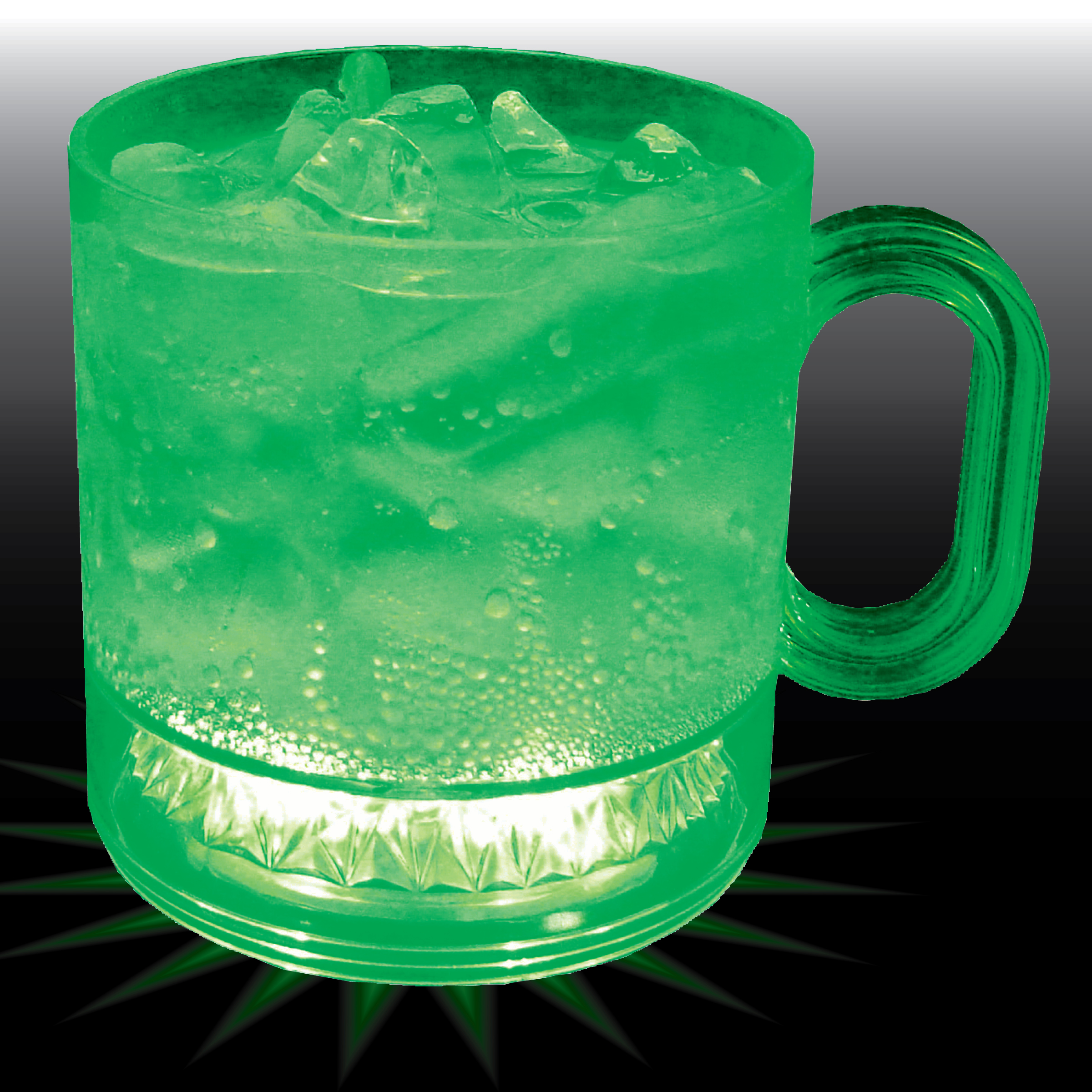 12oz Lites Up Plastic Coffee Mug with Handle 7