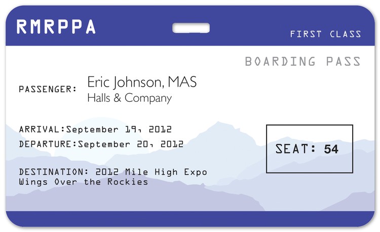 USA Made Laminated Paper Event Badge  20mil Budget-Friendly (3"x5") Rectangle