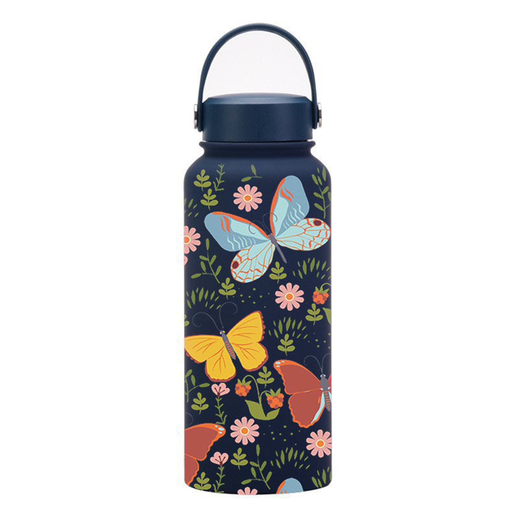 Large Capacity Insulated Patterned Bottle 21