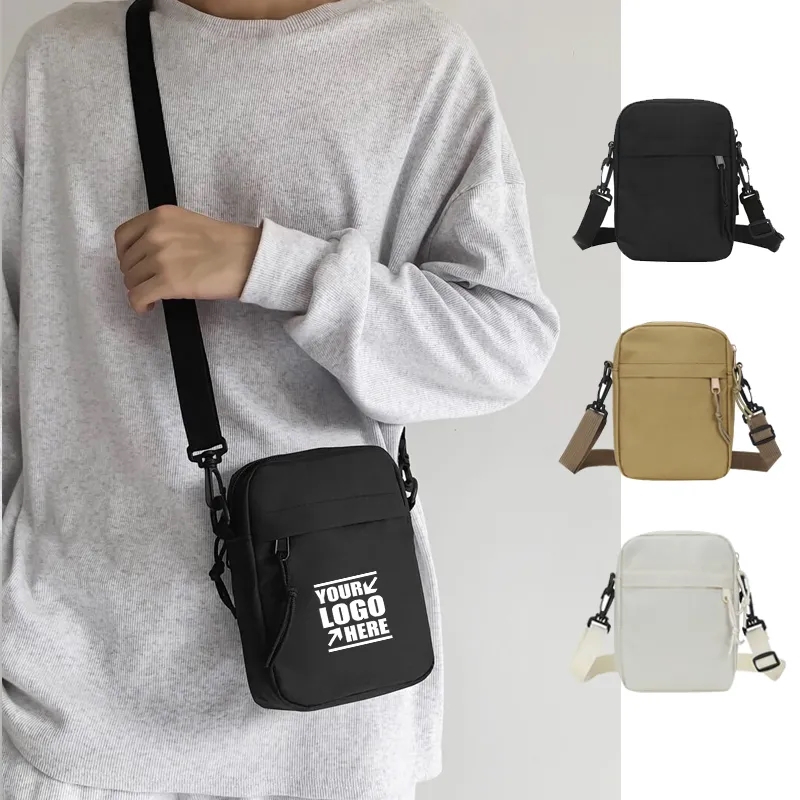 Unisex Simple Messenger Sling Bag 2