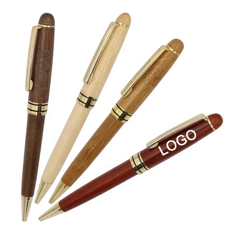 Rosewood Twist Ballpoint Pen 5